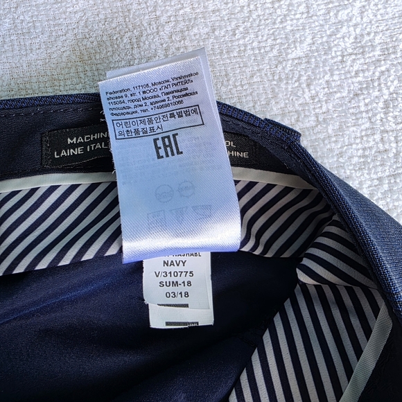 Banana Republic Navy Avery Pants - Picture 3 of 12